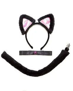 Spirit Halloween Black And Pink Cat Costume Kit 7 Spirit Halloween Black And Pink Cat Costume Kit -Spooky Costume Store 00186742 c
