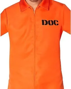Spirit Halloween Adult Department Of Corrections Prisoner One Piece Costume 13 Spirit Halloween Adult Department Of Corrections Prisoner One Piece Costume -Spooky Costume Store 00580803 c