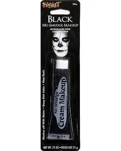 Spirit Halloween No Smear Black Makeup
