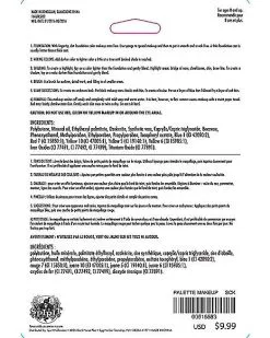 Spirit Halloween 7 Color Makeup Palette -Spooky Costume Store 00615583 c