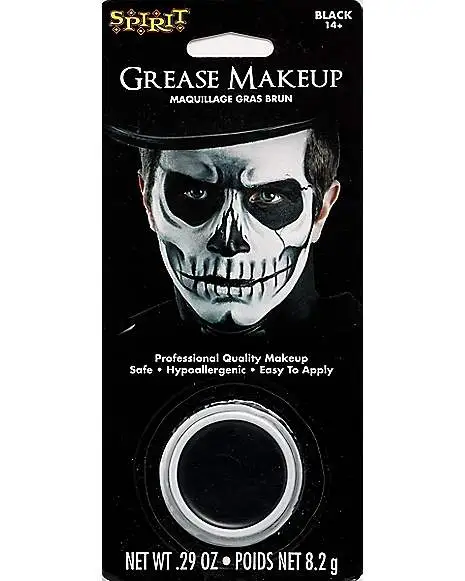 Spirit Halloween Black Grease Makeup 3 Spirit Halloween Black Grease Makeup