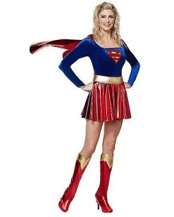 Spirit Halloween Adult Supergirl Costume - DC Comics -Spooky Costume Store 01000959 d