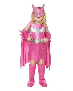 Spirit Halloween Kids Pink Batgirl Costume - DC Comics
