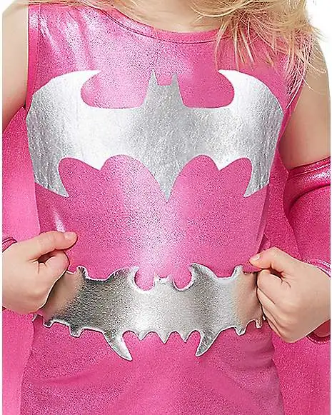 Spirit Halloween Kids Pink Batgirl Costume - DC Comics 5 Spirit Halloween Kids Pink Batgirl Costume - DC Comics - Image 3