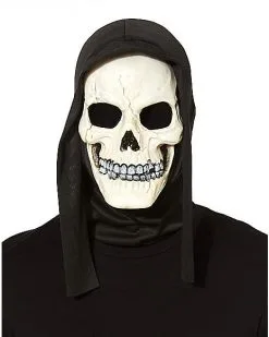 Spirit Halloween Glow In The Dark Skull Full Mask