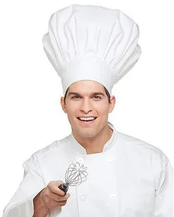 Spirit Halloween Chef Hat -Spooky Costume Store 01039775 b