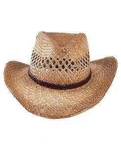 Spirit Halloween Western Seagrass Hat -Spooky Costume Store 01067701 d