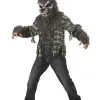 Spirit Halloween Kids Howling At The Moon Gray Wolf Costume -Spooky Costume Store 01074756 a