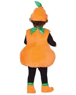 Spirit Halloween Baby Lil' Pumpkin Costume -Spooky Costume Store 01135631 b