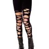 Spirit Halloween Kids Tattered Tights -Spooky Costume Store 01147594 a