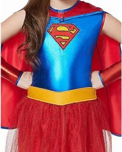 Spirit Halloween Kids Supergirl Tutu Costume - DC Comics 9 Spirit Halloween Kids Supergirl Tutu Costume - DC Comics -Spooky Costume Store 01154079 d