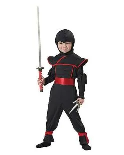 Spirit Halloween Toddler Stealth Ninja Costume 5 Spirit Halloween Toddler Stealth Ninja Costume -Spooky Costume Store 01179530 b