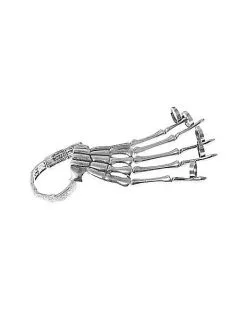 Spirit Halloween Skeleton Hand Bracelet