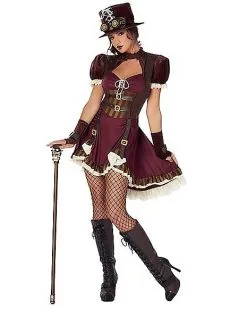 Spirit Halloween Adult Steampunk Dress Costume