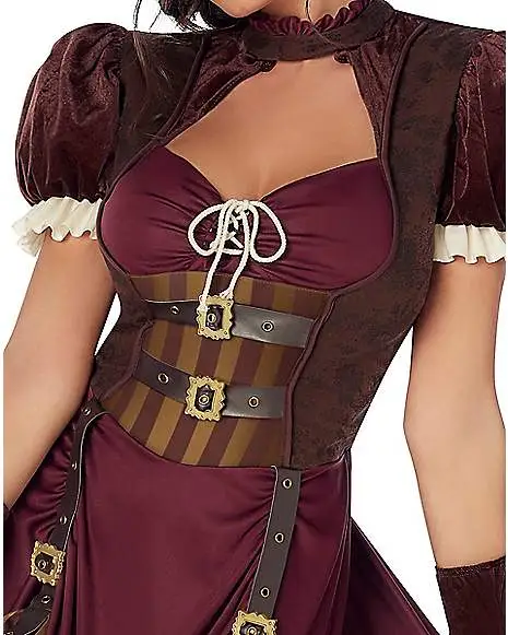Spirit Halloween Adult Steampunk Dress Costume 5 Spirit Halloween Adult Steampunk Dress Costume - Image 3