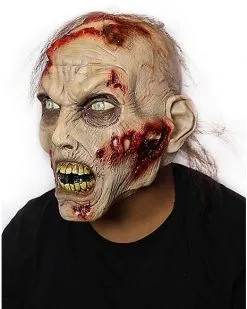 Spirit Halloween Undead Zombie Full Mask 7 Spirit Halloween Undead Zombie Full Mask -Spooky Costume Store 01224997 c