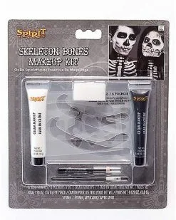 Spirit Halloween Skeleton Makeup Kit -Spooky Costume Store 01225879 e