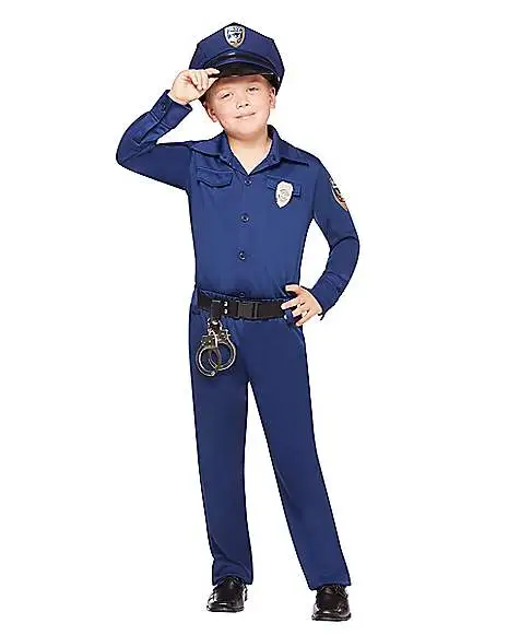 Spirit Halloween Kids Police Officer Costume 3 Spirit Halloween Kids Police Officer Costume