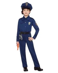 Spirit Halloween Kids Police Officer Costume 8 Spirit Halloween Kids Police Officer Costume -Spooky Costume Store 01226430 c