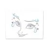 Spirit Halloween Elsa Face And Hand Decal - Frozen -Spooky Costume Store 01254556 a