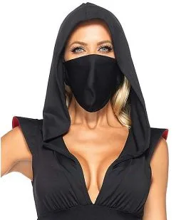 Spirit Halloween Adult Deadly Ninja Jumpsuit Costume 10 Spirit Halloween Adult Deadly Ninja Jumpsuit Costume -Spooky Costume Store 01256981 c