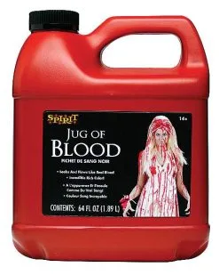 Spirit Halloween Fake Blood - Half Gallon