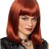 Spirit Halloween Auburn Pageboy Wig 2 Spirit Halloween Auburn Pageboy Wig -Spooky Costume Store 01259043 a