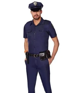 Spirit Halloween Adult Police Officer Costume - Deluxe 8 Spirit Halloween Adult Police Officer Costume - Deluxe -Spooky Costume Store 01261387 a