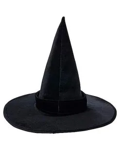 Spirit Halloween Black Witch Hat -Spooky Costume Store 01264159 c