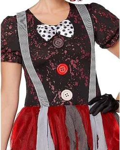 Spirit Halloween Adult Horror Clown Costume 9 Spirit Halloween Adult Horror Clown Costume -Spooky Costume Store 01264753 d