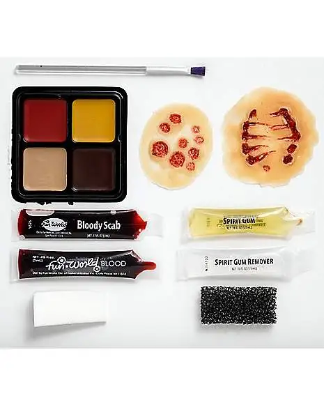 Spirit Halloween Zombie Makeup Kit - Deluxe 3 Spirit Halloween Zombie Makeup Kit - Deluxe