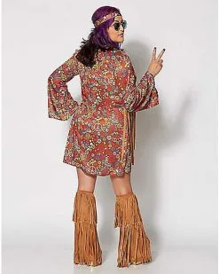 Spirit Halloween Adult Peace And Love Hippie Costume -Spooky Costume Store 01271212 d