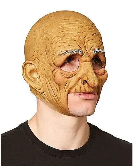 Spirit Halloween Chinless Old Man Half Mask 5 Spirit Halloween Chinless Old Man Half Mask - Image 3