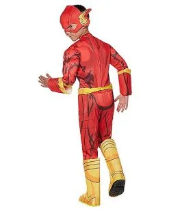 Spirit Halloween Kids Flash Costume Deluxe - DC Comics -Spooky Costume Store 01274984 b