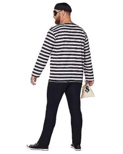 Spirit Halloween Adult Burglar Costume -Spooky Costume Store 01297035 b