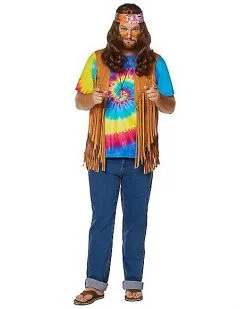 Spirit Halloween Fringed Suede Hippie Vest 15 Spirit Halloween Fringed Suede Hippie Vest -Spooky Costume Store 01297191 a