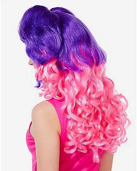 Spirit Halloween Pink And Purple Wig 5 Spirit Halloween Pink And Purple Wig - Image 3