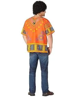 Spirit Halloween Adult Hippie Shirt Costume 13 Spirit Halloween Adult Hippie Shirt Costume -Spooky Costume Store 01299023 b