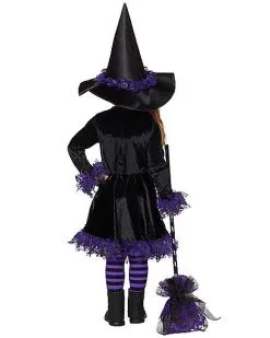 Spirit Halloween Toddler Cute Witch Costume 5 Spirit Halloween Toddler Cute Witch Costume -Spooky Costume Store 01301605 b