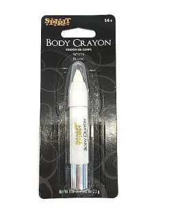 Spirit Halloween White Body Crayon