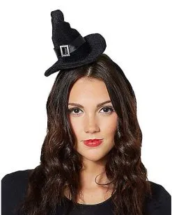 Spirit Halloween Witch Mini Hat Fascinator