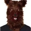 Spirit Halloween Adult Moving Mouth Wolf Full Mask -Spooky Costume Store 01321033 a