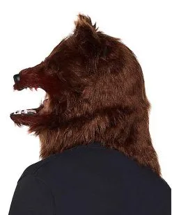 Spirit Halloween Adult Moving Mouth Wolf Full Mask -Spooky Costume Store 01321033 d
