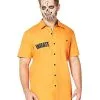 Spirit Halloween Arkham Inmate Work Shirt - Suicide Squad 2 Spirit Halloween Arkham Inmate Work Shirt - Suicide Squad -Spooky Costume Store 01324516 a