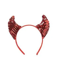 Spirit Halloween Sequin Devil Headband