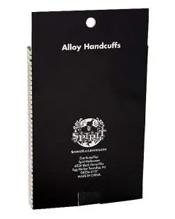 Spirit Halloween Cop Handcuffs -Spooky Costume Store 01331487 c