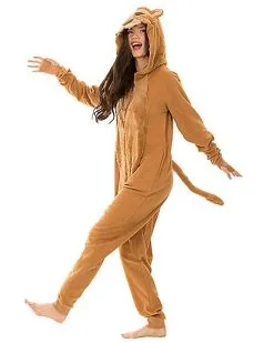 Spirit Halloween Adult Lion Union Suit -Spooky Costume Store 01331909 d