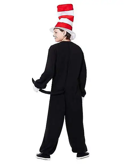 Spirit Halloween Kids Cat In The Hat Costume - Dr. Seuss 5 Spirit Halloween Kids Cat In The Hat Costume - Dr. Seuss - Image 3