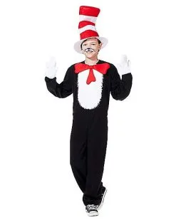 Spirit Halloween Kids Cat In The Hat Costume - Dr. Seuss 13 Spirit Halloween Kids Cat In The Hat Costume - Dr. Seuss -Spooky Costume Store 01332584 f
