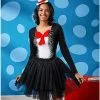 Spirit Halloween Adult Cat In The Hat Tutu Dress - Dr. Seuss